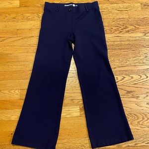Betabrand bootcut navy pants - medium petite
